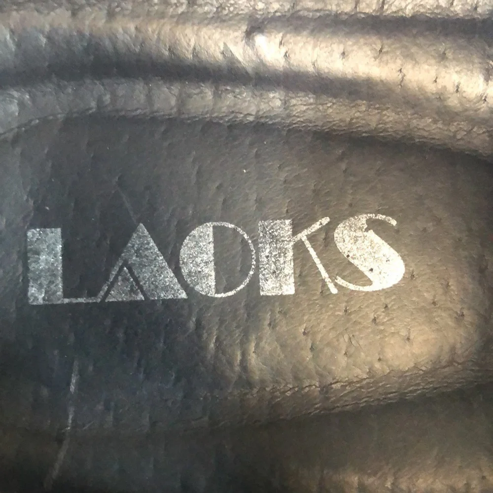 LOAKS wing tip brown leather comfort‎ loafers mens 12